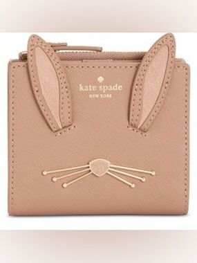 Kate Spade- Adalyn “Desert Muse” Rabbit/Bunny Wallet